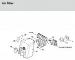 Stihl MS 230 C-BE Quick Chain Tensioner ErgoStart Easy2Start Gasoline Chainsaw Spare Parts